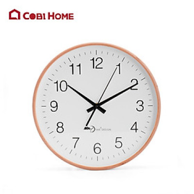 Đồng hồ treo tường  Maytime viền mỏng bằng gỗ - 	342105