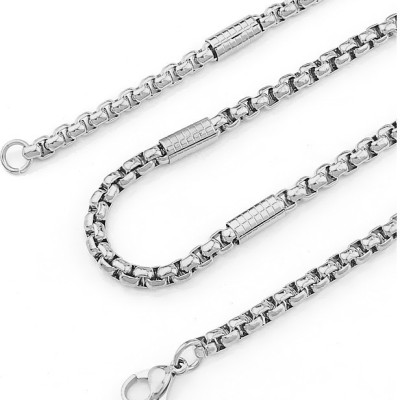 Dây chuyền nam mạ vàng 24k ô vuông cá tính