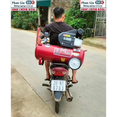 Máy nén khí PANDA 30L ,50L - 3.5HP chính hãƞg, Chuyên dùng công trình, BH 12 Tháng ,100% Dây đồng