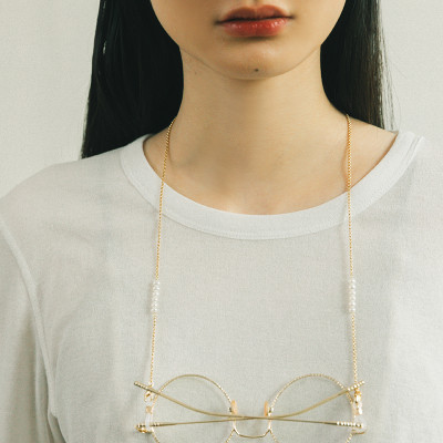 Phụ kiện kính dây đeo gọng kính gothic phong cách retro cổ điển chuỗi đeo kính chống trượt