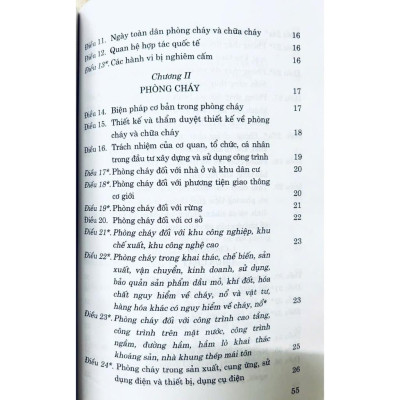 Sách - Luật Phòng Cháy Và Chữa Cháy Năm 2001 (Sửa Đổi, Bổ Sung Năm 2013, 2023) - NXB Chính Trị Quốc Gia