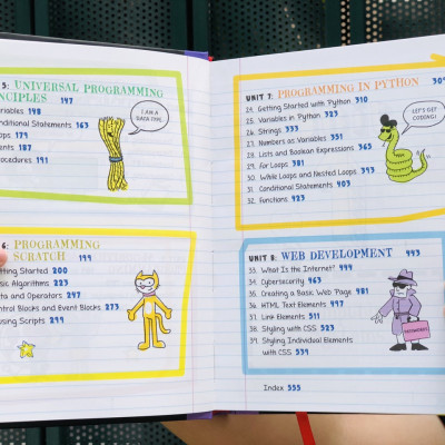 Sách Everything You Need To Ace Computer Science And Coding Big Fat Notebooks - Sổ Tay Khoa Học Máy Tính Và Mã Hóa ( Tiếng Anh, Lớp 8 - Lớp 12 ) - - Nâng Cao Kiến Thức Khoa Học Máy Tính Và Lập Trình - Á Châu Books, Bìa Cứng, In Màu