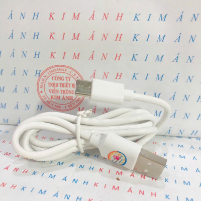 Dây sạc Ham mer chân cắm Type C dòng điện 2A, Kim Ánh bảo hành hàng chính hãng 1 năm