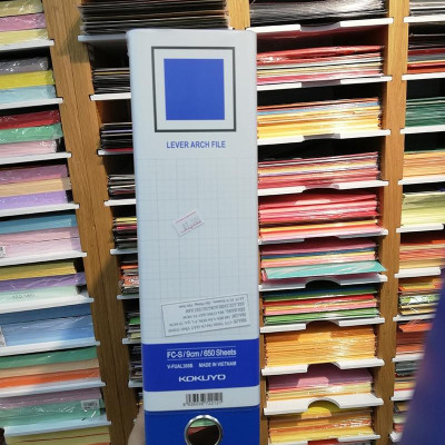 Bìa còng KKY F4 Xanh dương 305B (9cm)