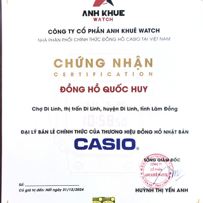 Đồng Hồ Nữ Casio LA670WA-1DF- Quartz-Dây Kim Loại (CÓ TEM VÀNG CHỐNG HÀNG GIẢ)