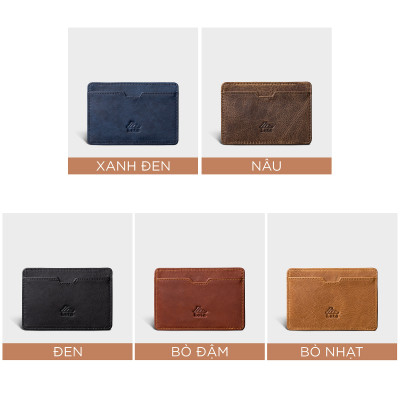Ví Lata ( Thời trang nam đựng namecard nhỏ gọn - Ví da LVN76 )