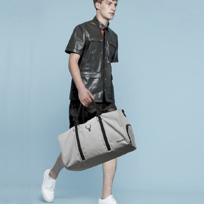 Combo Túi Xách Du Lịch Cao Cấp & Túi Đeo Messenger PRAZA - TX078DC095 (Combo Đen)