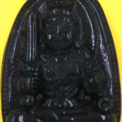 Mặt Phật Bất động minh vương đá cẩm thạch 3.6 cm 