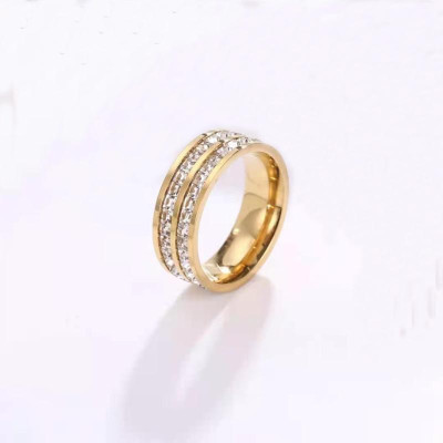 Nhẫn Thép Titan Cho Nam Và Nữ, Thanh Lịch Và Quyến Rũ, Thời Trang Hip Hop Moon Women