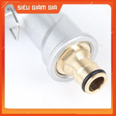 Bộ dây vòi xịt nước rửa xe, tưới cây . tăng áp 3 lần, loại 3m, 5m 206701Ođầu đồng, cút, nối PE, d.vàng