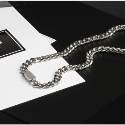 【Khắc tên ghi chú】Vòng Cổ Nam - Dây chuyền nam nữ mặt trơn, Vòng tay nam nữ