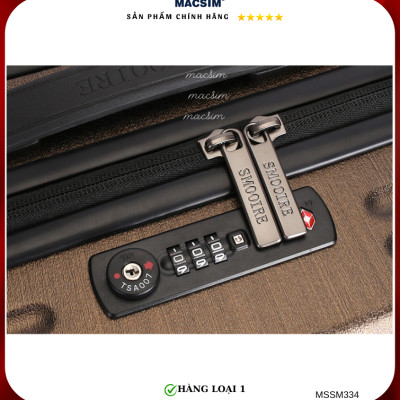 Vali cao cấp Macsim Smooire MSSM334 cỡ 16 inch màu gold - Hàng loại 1