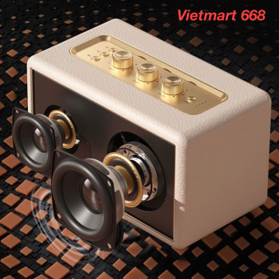 Loa Bluetooth WEKOME BELUGA D10 - Kết Nối Bluetooth 5.3 Thế Hệ Mới, Thiết Kế Tinh Tế, Sang Trọng,  Âm Thanh Cực Đỉnh - Hàng Chính Hãng