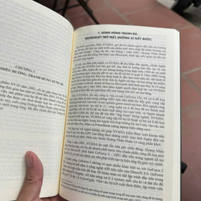 TỰ TRUYỆN JENSEN HUANG – VUA CHIP JENSEN HUANG VÀ ĐẾ CHẾ KINH DOANH NVIDIA – Jensen Huang – Lữ Bạch và Hồng Quân dịch – Nhân Dân Books