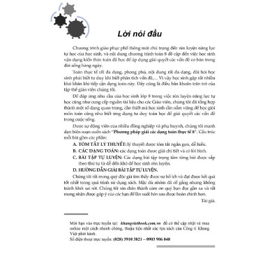 Phương Pháp Giải Các Dạng Toán Thực Tế 8 (Tài Liệu Dùng Chung Cho Các Bộ Sách) - KV