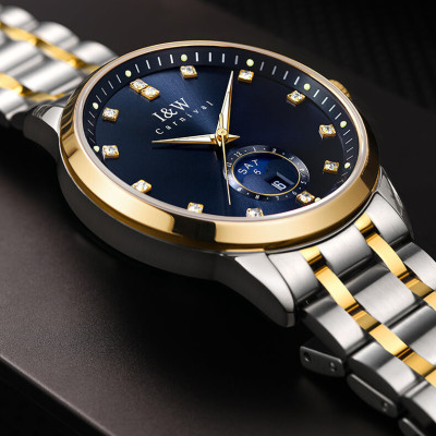 Đồng hồ nam chính hãng IW Carnival  IW625G-2 ,kính sapphire,chống xước,chống nước 50m,Bh 24 tháng,máy cơ (automatic)