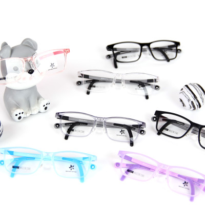 Gọng kính nhựa thời trang trẻ em unisex siêu nhẹ siêu bền OURESS Y8821