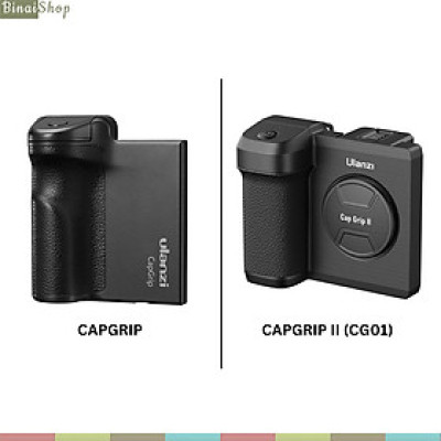 Ulanzi CapGrip - Kẹp Điện Thoại Cầm Tay Kết Hợp Điều Khiển Bluetooth Chụp Hình, Quay Phim - Hàng chính hãng