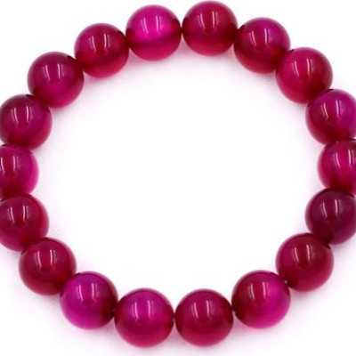 Vòng tay Thạch Anh Huyết Dụ Size 10 ly - hợp mệnh Hỏa, mệnh Thổ, size vừa