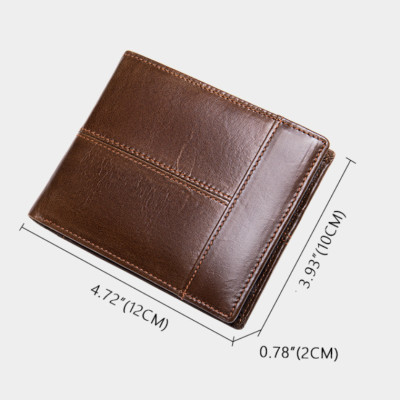 Ví nam 100% da bò thật  cao cấp phong cách mới