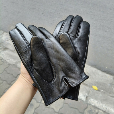 Găng tay nam da dê cao cấp - BHY8131 Bao tay nam mùa đông. Lót lông mềm mại, dễ chịu khi đeo.