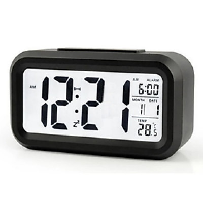 Đồng hồ điện tử để bàn có đèn led đa chức năng  206758