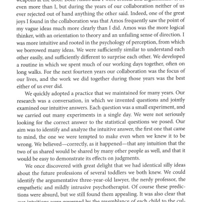 Thinking , Fast and Slow