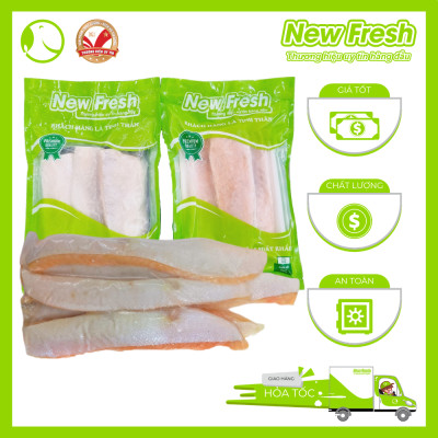 [GIAO NHANH HCM] Lườn Cá Hồi Nauy (cắt 5cm+) - Túi 500gr