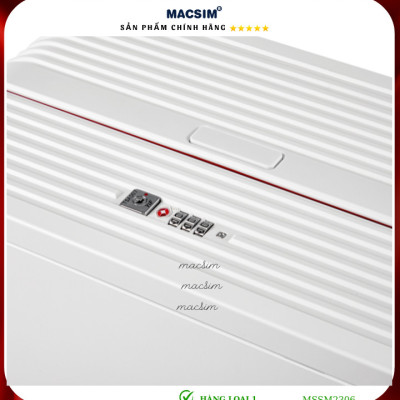 Vali cao cấp Macsim SMLV2306 cỡ 20 inch màu trắng, màu xanh, màu tím - Hàng loại 1