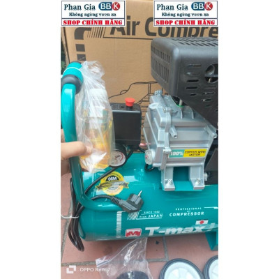 [chính hãƞg] Máy Nén Khí Có Dầu Liền Trục TMAX 3.0 HP 30L, Máy nén khí 100% dây đồng, Bảo hành 1 năm
