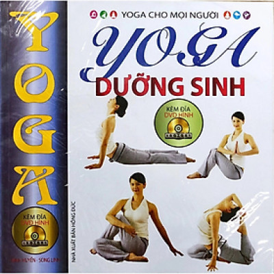 Sách - Yoga dưỡng sinh - Tặng kèm đĩa DVD hình -  Nhiều tác giả - NXB Hồng Đức - Minh Lâm