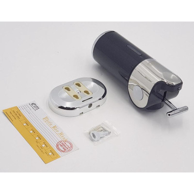 Bình xịt nước rửa tay Inox treo tường Eurolife EL-BX21( Đen )