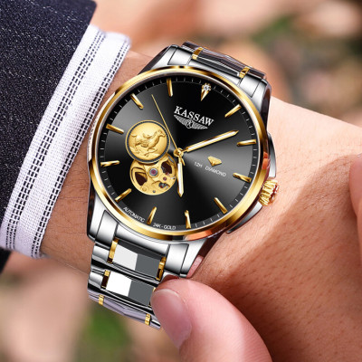 Đồng hồ nam chính hãng KASSAW K777-2 (Mạ vàng 24k)