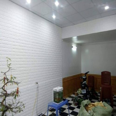 Bộ 5 Tấm Xốp Dán Tường 3D Giả Gạch Màu 70cmx77cm