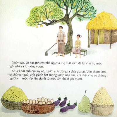 Cổ tích Việt Nam cho bé: Sự tích Cây khế - Kim Đồng - Bản màu