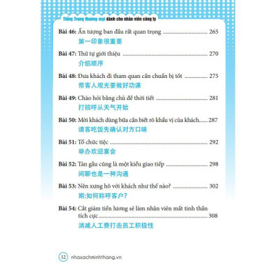 Sách - Tiếng Trung Thương Mại Dành Cho Nhân Viên Công Ty - Minh Thắng