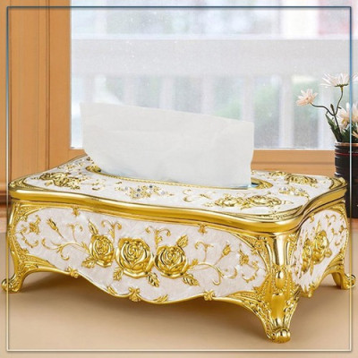 Hộp Đựng Khăn Giấy Đính Hạt Sang Trọng PaKaSa - Chính Hãng 