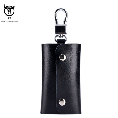 Túi đựng chìa khóa 100% da bò thật móc khóa đa chức năng cao cấp