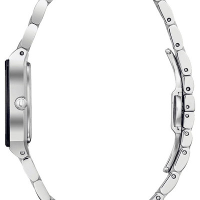 Đồng Hồ Nữ Bulova Đính Kim Cương Dây Thép Không Gỉ 96P202 - Mặt Đen