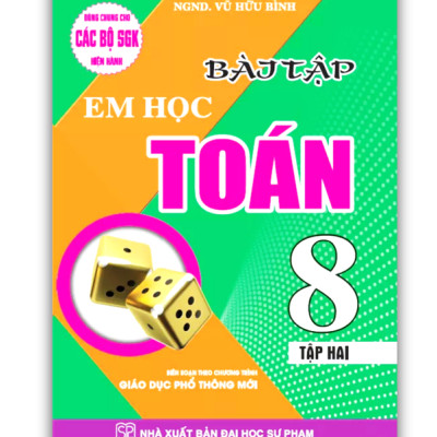 Sách - Bài Tập Em Học Toán Lớp 8 - Tập 2 (Biên Soạn Theo Chương Trình Mới) (HA)