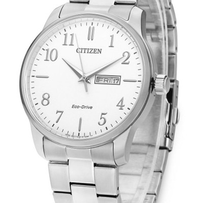 Đồng Hồ Nam Citizen Dây Thép Không Gỉ BM8550-81A - Mặt Trắng
