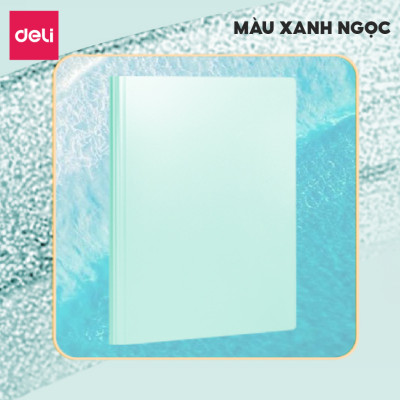 File lá file đựng tài liệu A4 30/40/60 lá Deli - Tệp đựng tài liệu học sinh Bìa file lưu trữ nhiều ngăn có thể mở rộng