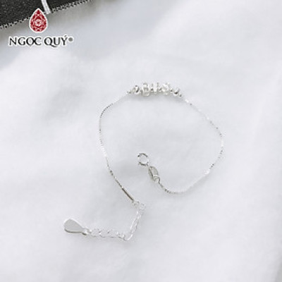 Lắc bạc BTS -  Ngọc Quý Gemstones