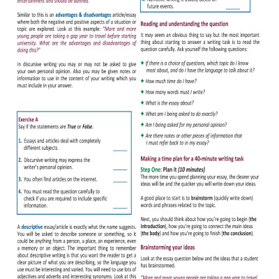 Writing success Upper Intermediate level B2