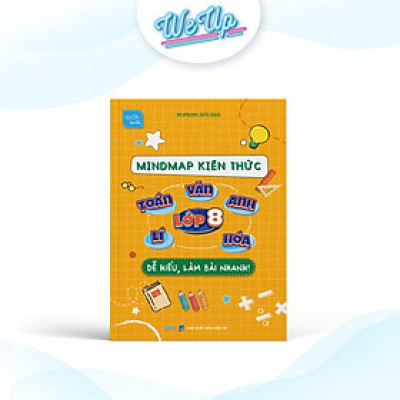 Sách - Mindmap kiến thức Toán Văn Anh Lí Hóa lớp 8 - Dễ hiểu, Làm bài nhanh! 