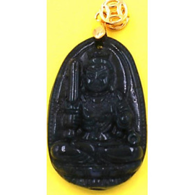 Mặt Phật Bất động minh vương đá cẩm thạch 3.6 cm 