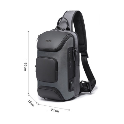 Túi đeo chéo đeo ngực nam cao cấp phong cách châu âu