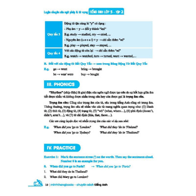 Sách - Global Success Luyện Chuyên Sâu Ngữ Pháp Và Từ Vựng Tiếng Anh Lớp 5 - Tập 2 - Có Đáp Án - Minh Thắng