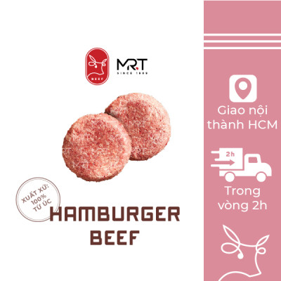 Thịt làm Hamburger Bò Úc | 100% nhập khẩu | Dùng làm Hamburger | Giao siêu tốc HCM | Mr.T Beef