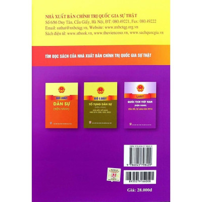 Sách - Luật Hôn Nhân Và Gia Đình Năm 2014 - NXB Chính Trị Quốc Gia